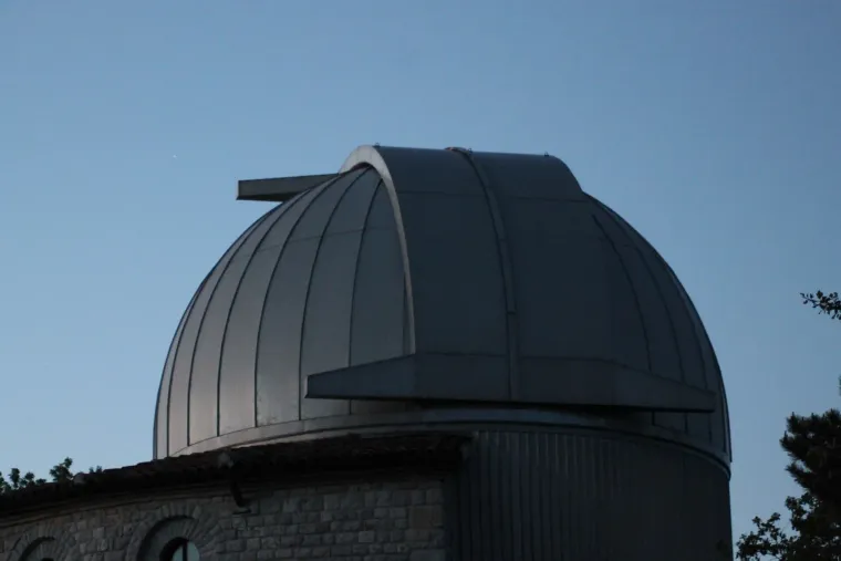 The Višnjan observatory at Tičan under a clear sky